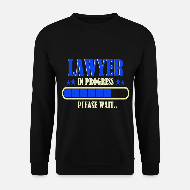 Anwalt, Jurist, Recht, Rechtsanwalt, - Unisex Pullover - Schwarz