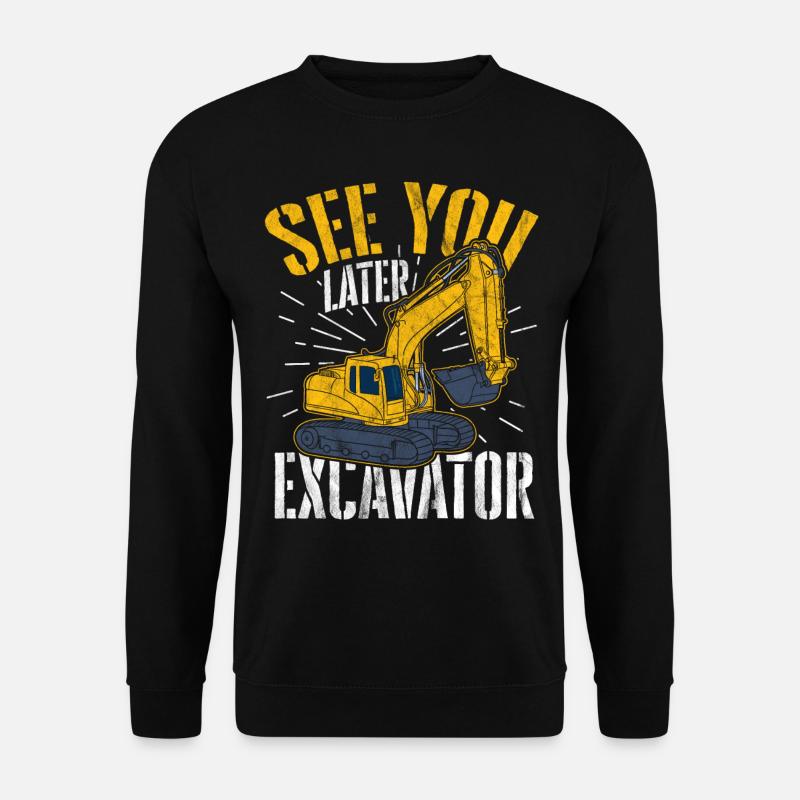 Excavator - Unisex Sweatshirt - black