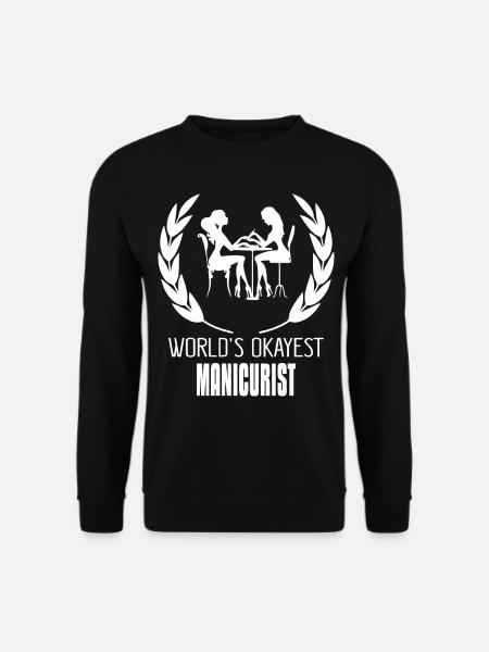 manucure - Sweat-shirt Unisexe - noir