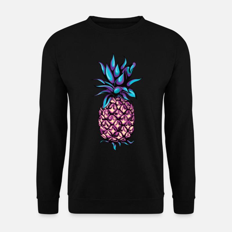 pineapple - Unisex Sweatshirt - black
