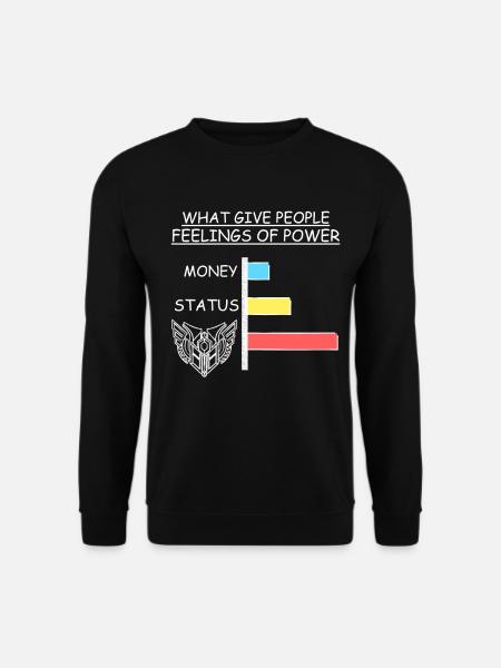 Lol League be a legend lvl7 Level up - Unisex Pullover - Schwarz