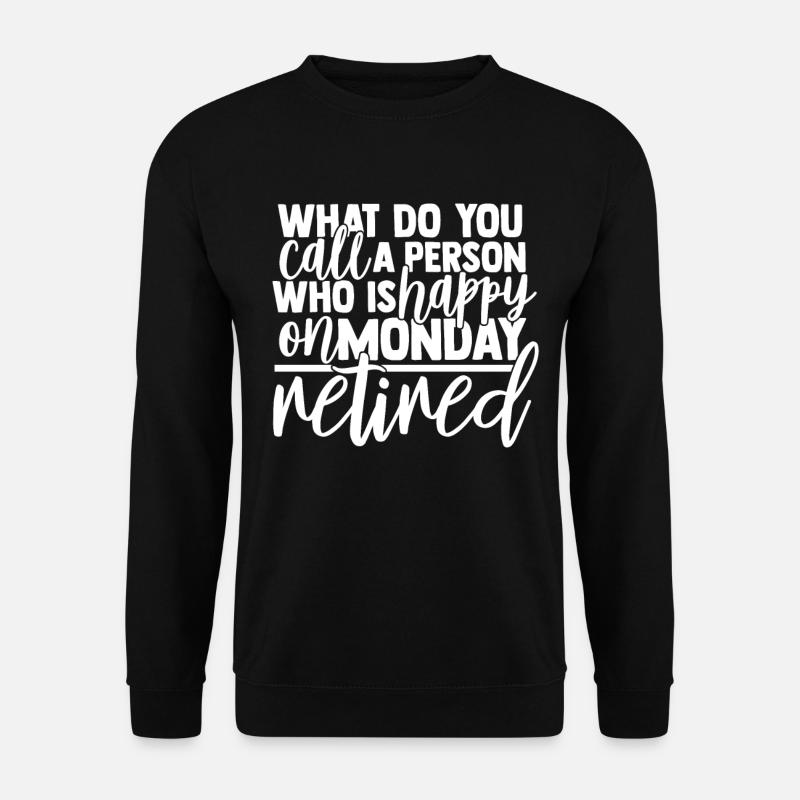 Rente - Unisex Pullover - Schwarz