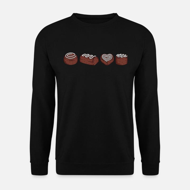 Pralinen - Unisex Pullover - Schwarz