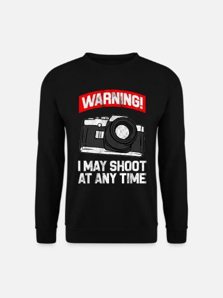 Fotograf - Unisex Pullover - Schwarz