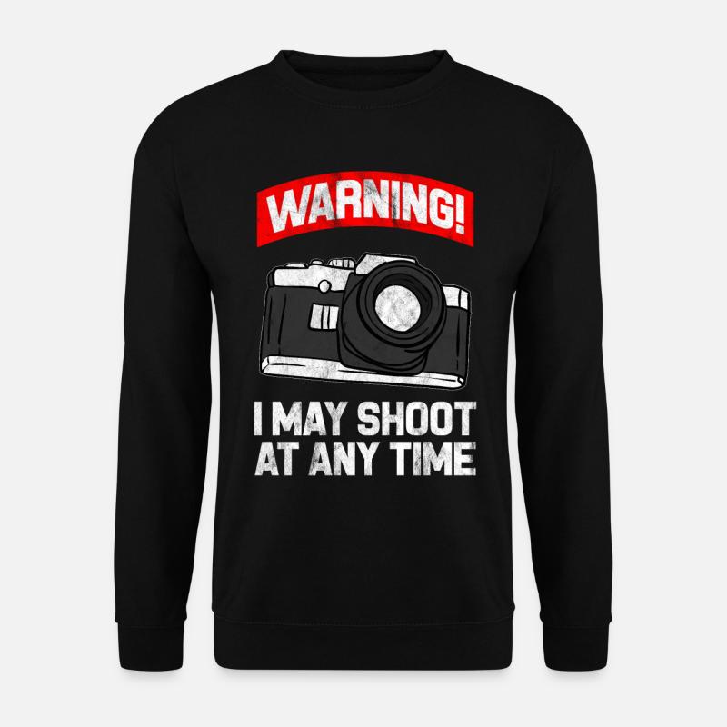 Fotograf - Unisex Pullover - Schwarz