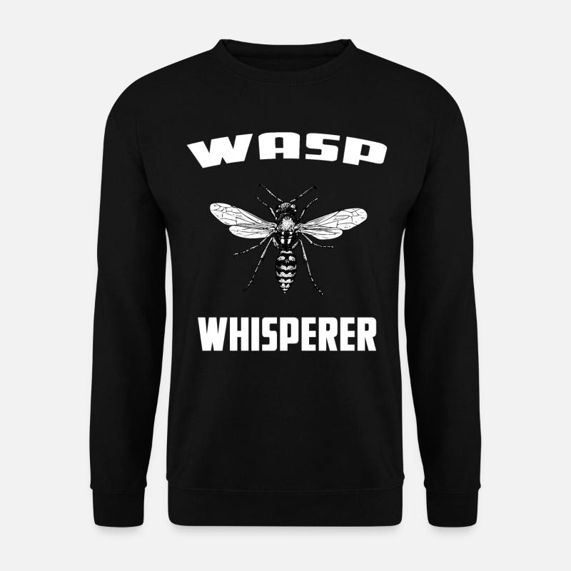 Murmure de guêpe - Sweat-shirt Unisexe - noir