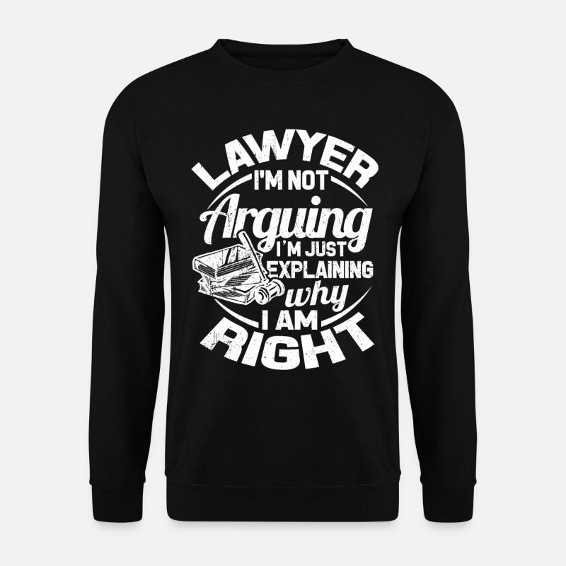 Anwalt - Unisex Pullover - Schwarz
