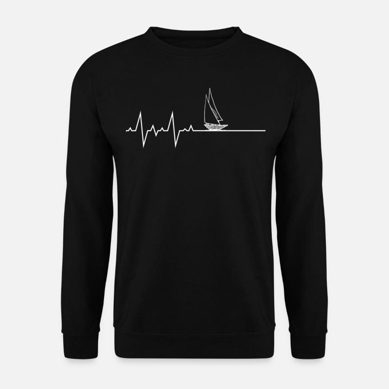 Sailboat - Unisex Sweatshirt - black