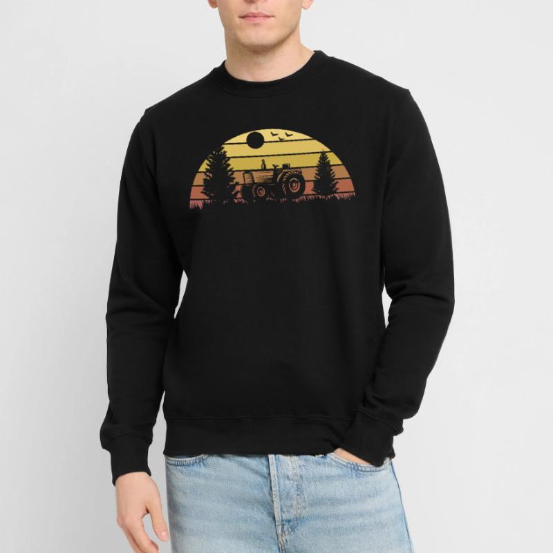 Tractor tractor driver tractor simulation Unisex Sweatshirt