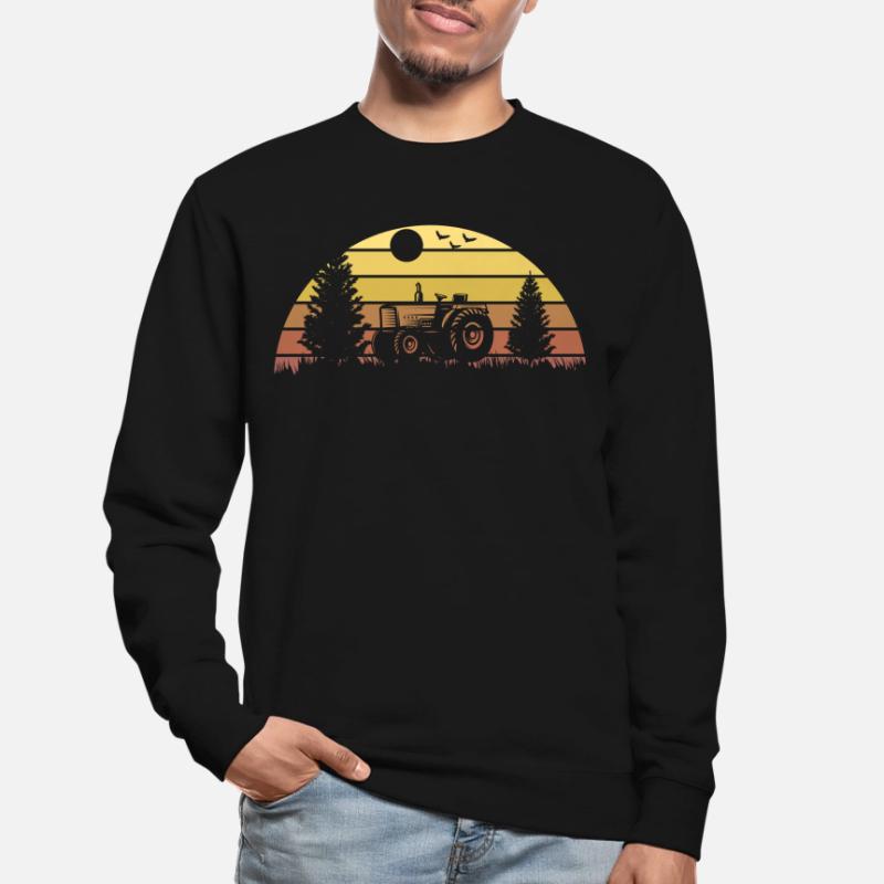 Tractor tractor driver tractor simulation Unisex Sweatshirt