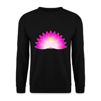 Bouddhisme drôle de cadeau de dire bouddhiste - Sweat-shirt Unisexe - noir - Devant - Alina (178cm) & Michal (187cm)