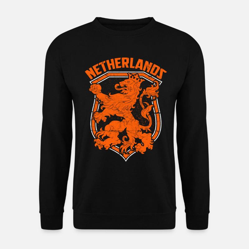 Netherlands - Unisex Sweatshirt - black