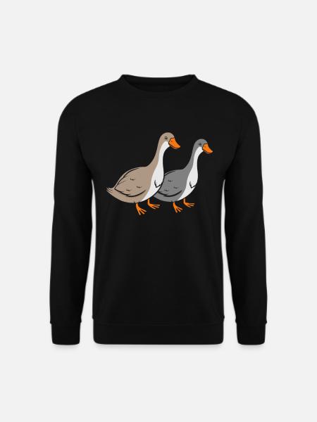 Enten - Unisex Pullover - Schwarz