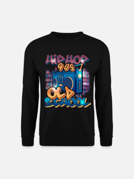 Hip Hop - Unisex Pullover - Schwarz
