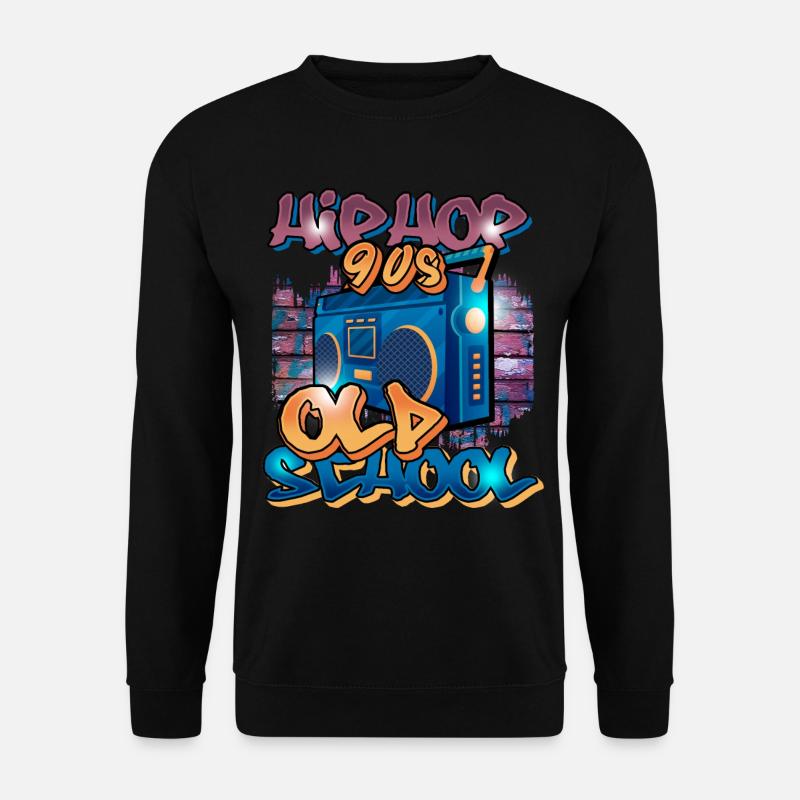 Hip Hop - Unisex Pullover - Schwarz