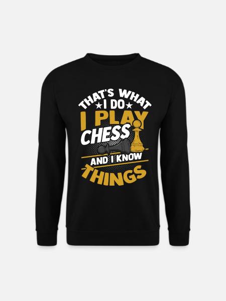 échecs - Sweat-shirt Unisexe - noir