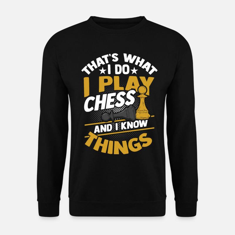 chess - Unisex Sweatshirt - black