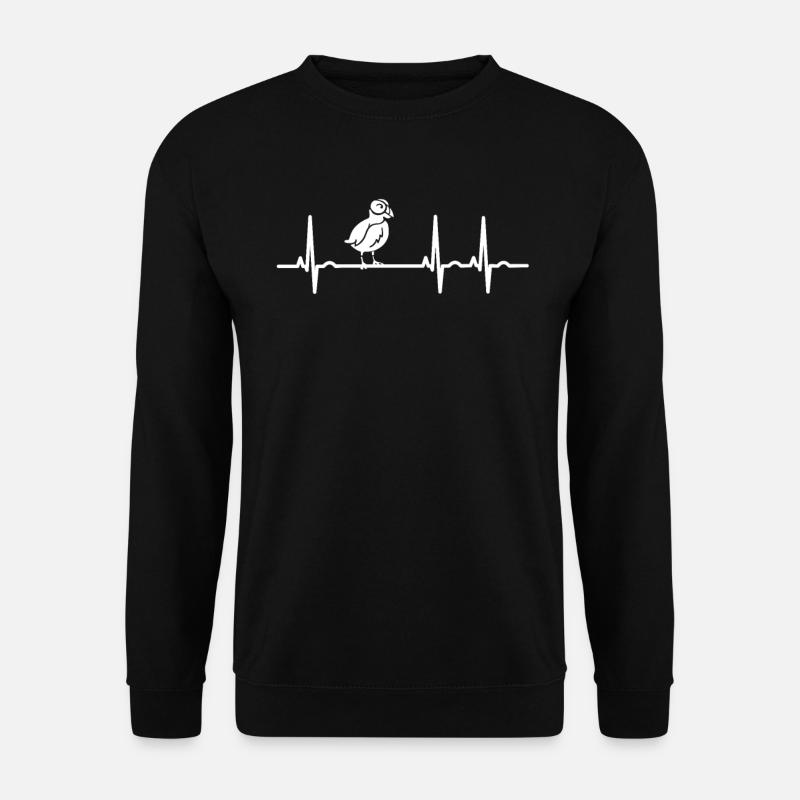 Geschenk für Puffin-Fans-Enthusiasten - Unisex Pullover - Schwarz