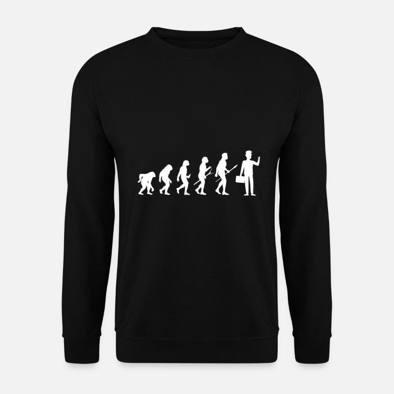 Évolution de Kaufmann - Sweat-shirt Unisexe - noir