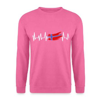 Norwegen - Unisex Pullover - Pink - Vorne
