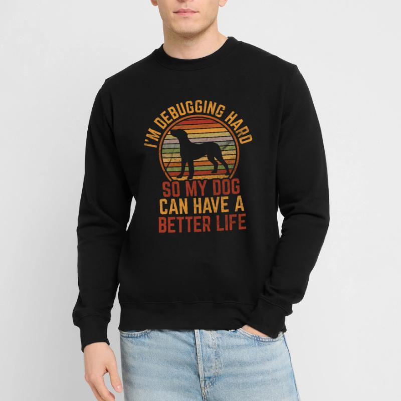 Debugging Hard Programmeurs Développeur et Coder Sweat-shirt Unisexe