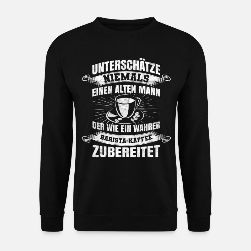 Barista Kaffee - Unisex Pullover - Schwarz