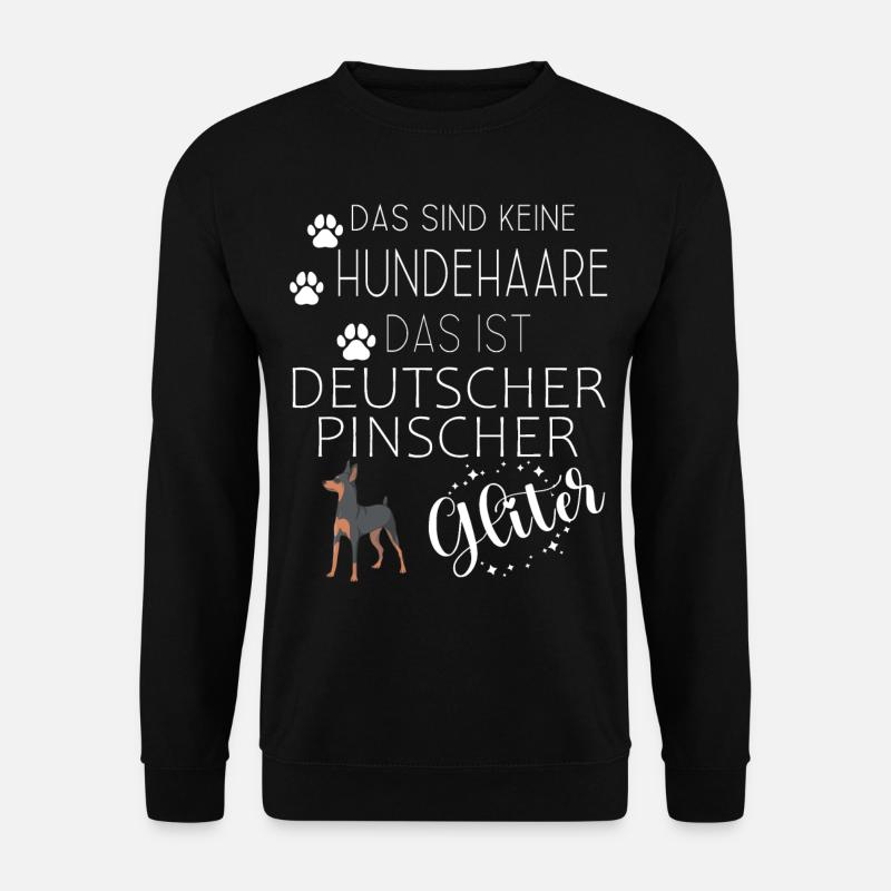 Deutscher Pinscher Hunde Pinschers Hund - Unisex Pullover - Schwarz