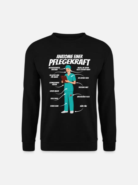Altenpflegerin Krankenschwester Geschenkidee - Unisex Pullover - Schwarz