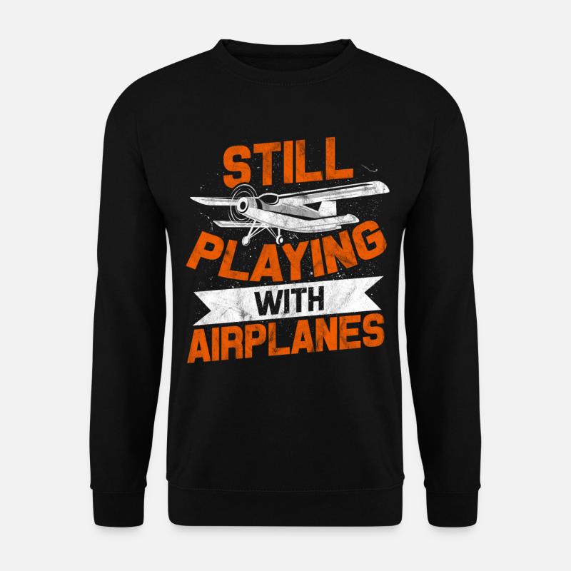 Pilot - Unisex Pullover - Schwarz
