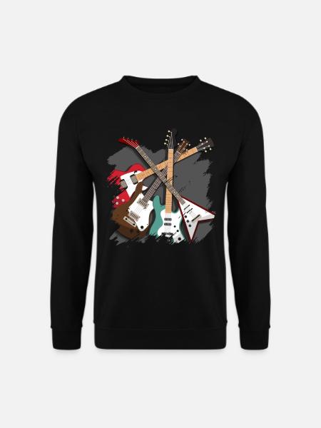 Bass guitar - Unisex Sweatshirt - black