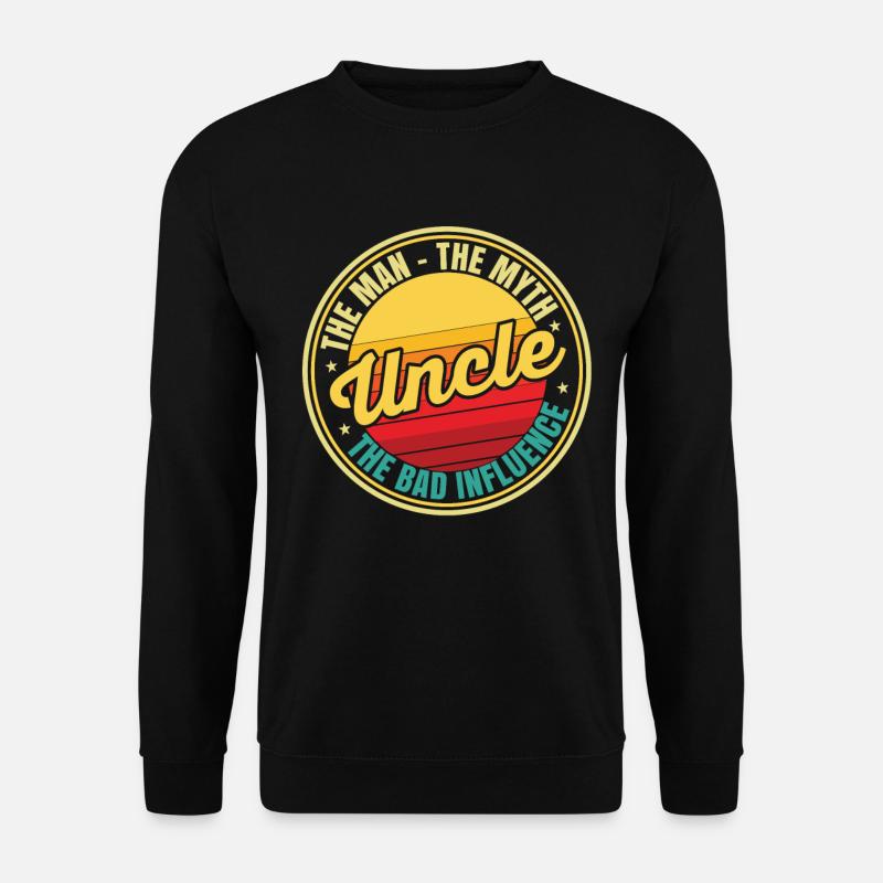 Bester Onkel - Unisex Pullover - Schwarz