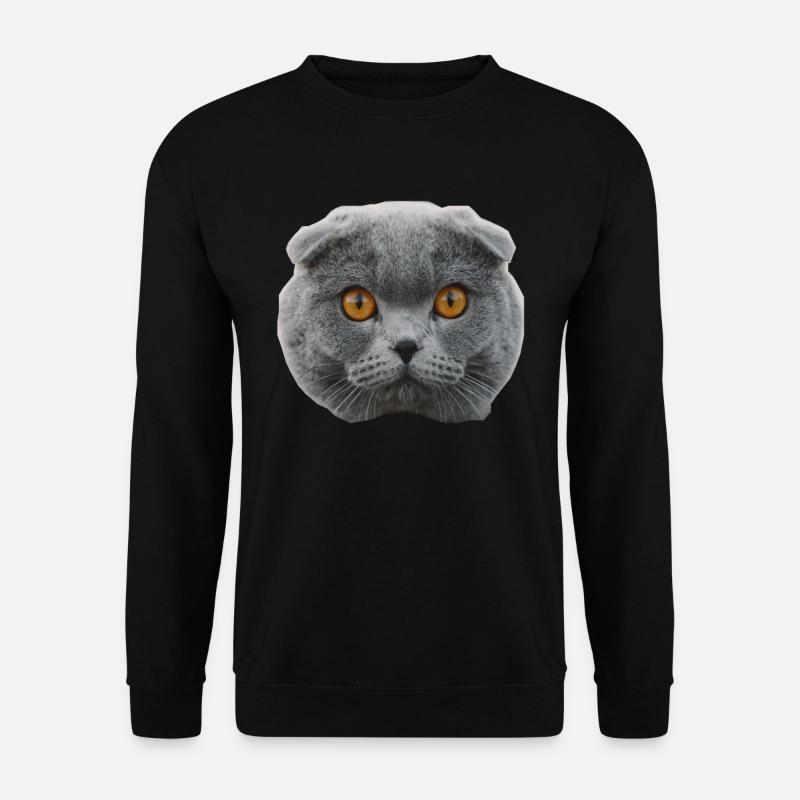 chat - Sweat-shirt Unisexe - noir