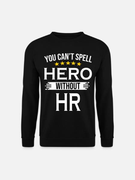 Personalabteilung HR Manager Arbeiten Job - Unisex Pullover - Schwarz
