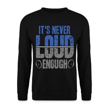 Car Audio Sound System Loudspeakers Loud bass - Unisex Sweatshirt - black - Front - Alina (178cm) & Michal (187cm)