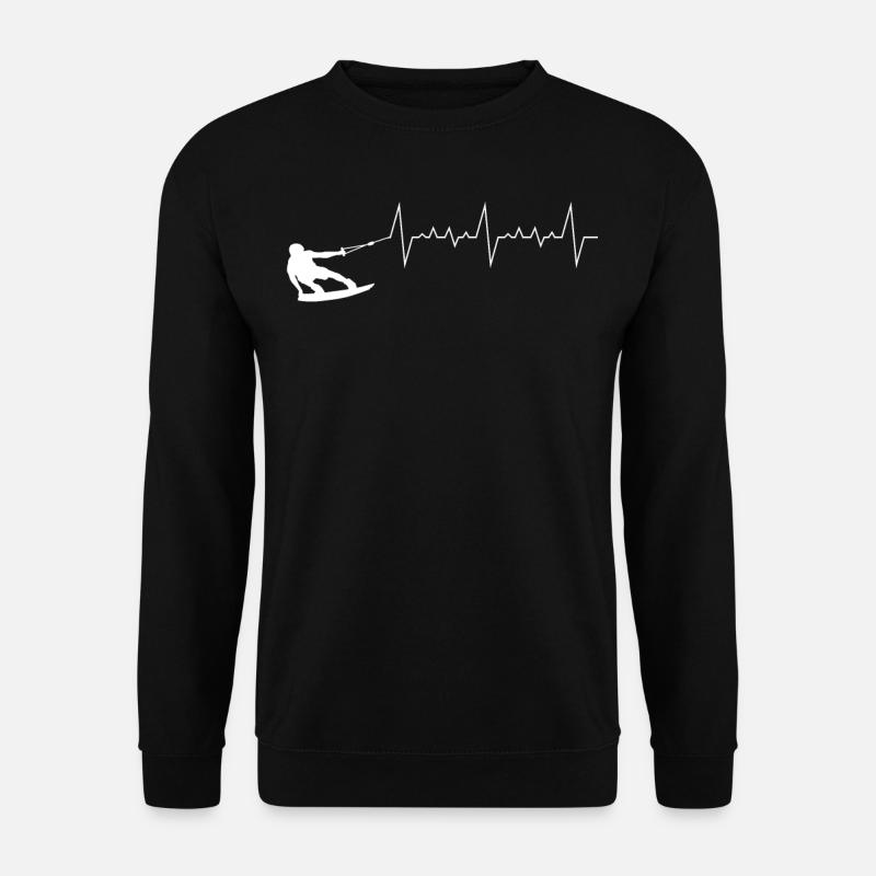 Wakeboard - Sweat-shirt Unisexe - noir