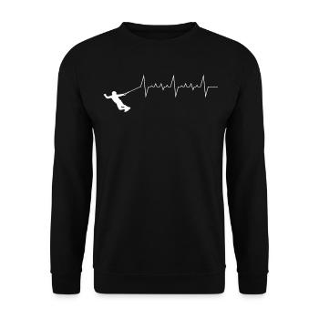 Wakeboard Kitesurf - Sweat-shirt Unisexe - noir - Devant - Alina (178cm) & Michal (187cm)