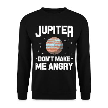 Astronomie - Unisex Pullover - Schwarz - Vorne - Alina (178cm) & Michal (187cm)