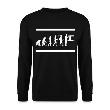 Chemistry periodic table molecule atom biochemistry - Unisex Sweatshirt - black - Front - Alina (178cm) & Michal (187cm)