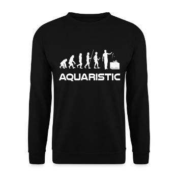 Aquarium - Unisex Pullover - Schwarz - Vorne - Alina (178cm) & Michal (187cm)