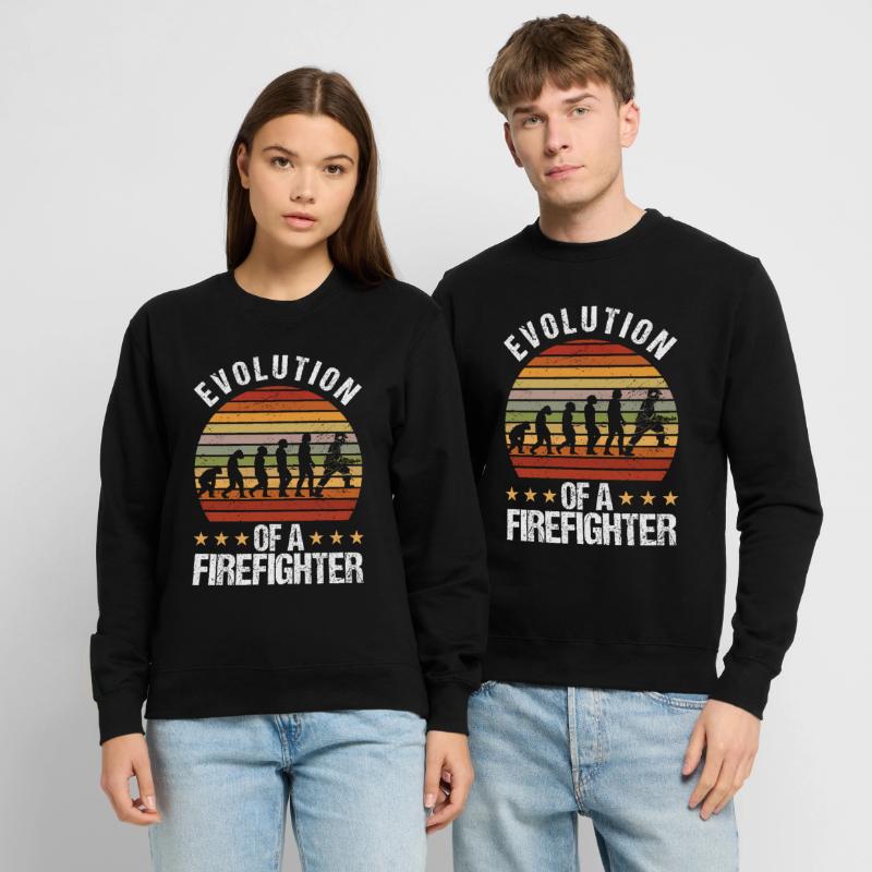 Firefighter Evolution Fire Department Unisex Sweatshirt