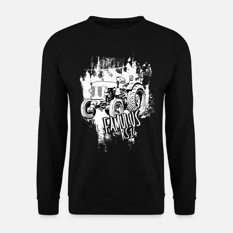 Traktor Famulus RS14 / Landwirt / Trekker /Bauer - Unisex Pullover - Schwarz