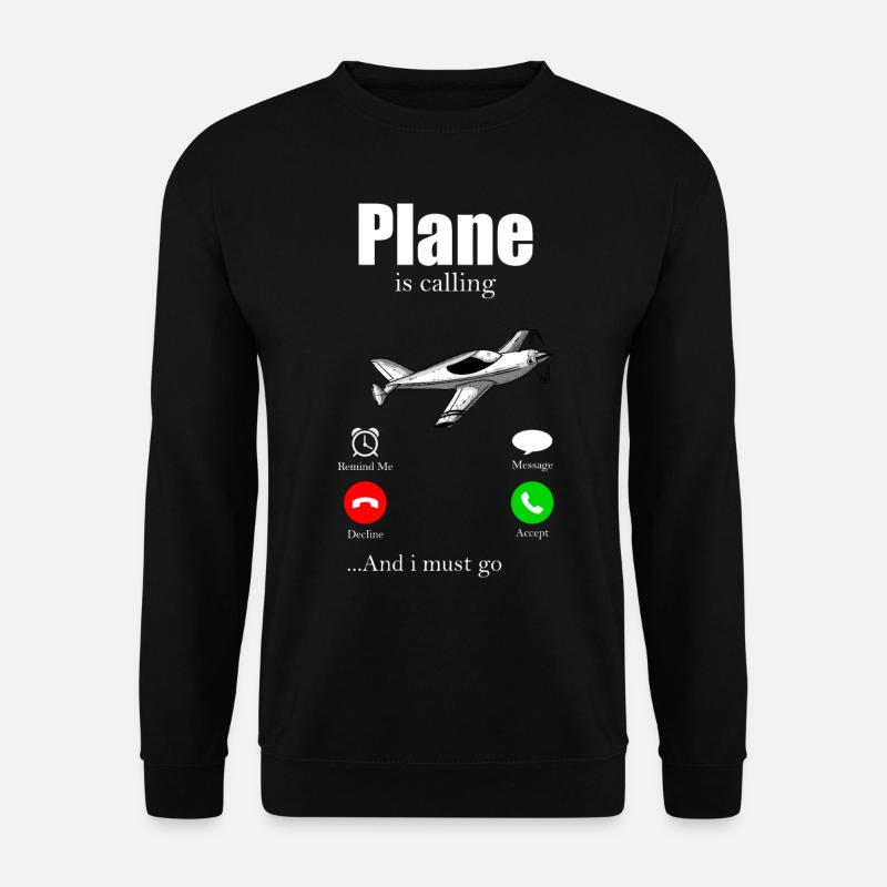 Pilot - Unisex Pullover - Schwarz