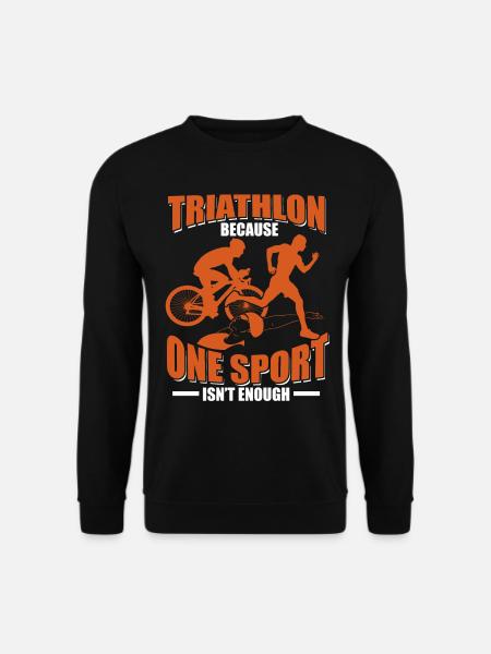 Triathlon - Unisex Sweatshirt - black