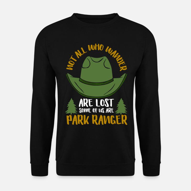 Park Ranger Wildlife Environment Expert - Unisex Sweatshirt - black