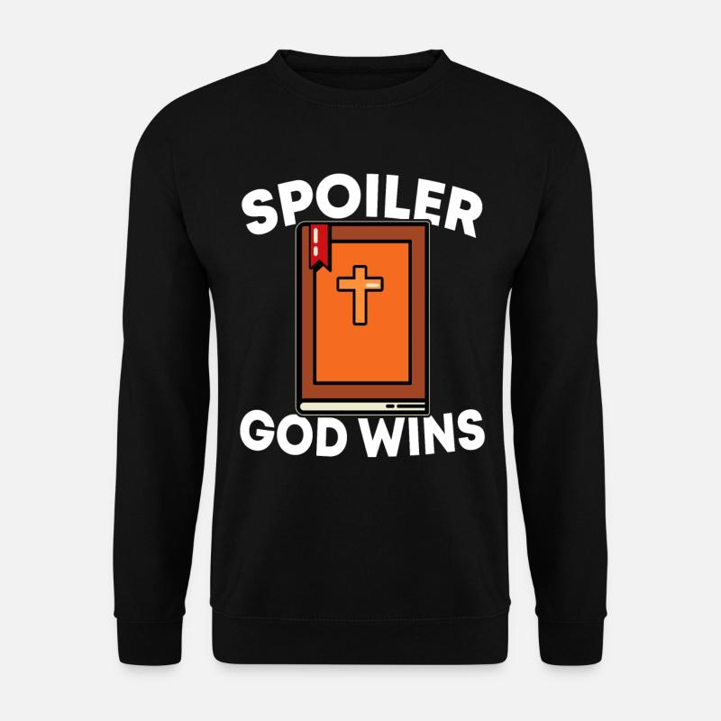 Jesus Christen Christentum Geschenk - Unisex Pullover - Schwarz