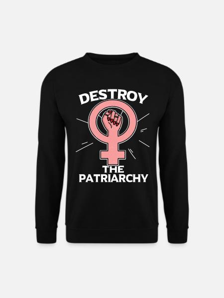 Féministe féministe cadeau feminist - Sweat-shirt Unisexe - noir