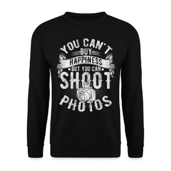 Photo photo cadeau - Sweat-shirt Unisexe - noir - Devant - Alina (178cm) & Michal (187cm)