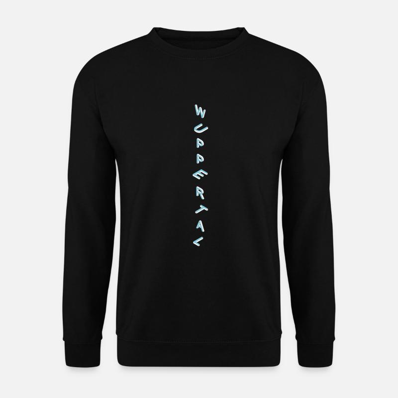 Wuppertal - Unisex Pullover - Schwarz
