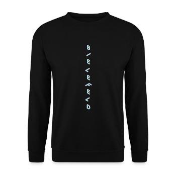 Bielefeld - Sweat-shirt Unisexe - noir - Devant - Alina (178cm) & Michal (187cm)