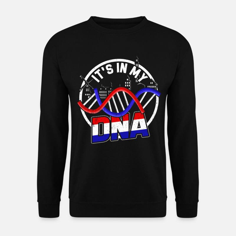 Niederlande - Unisex Pullover - Schwarz